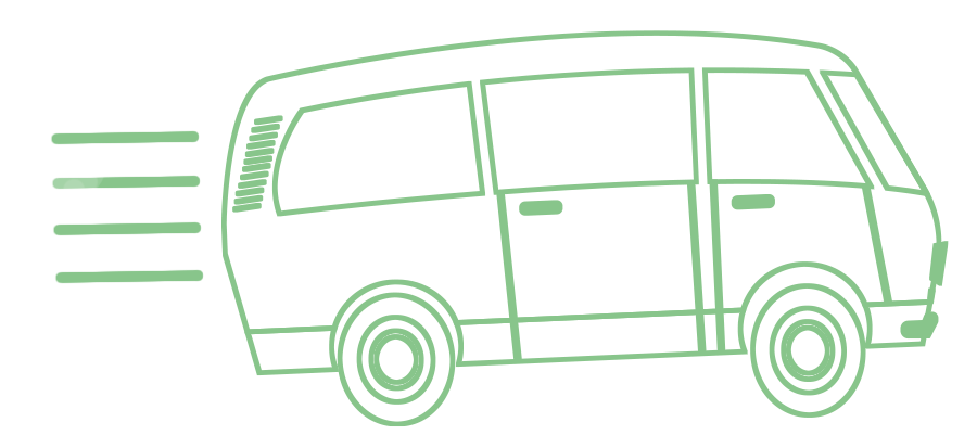 Jube Bus Illustration